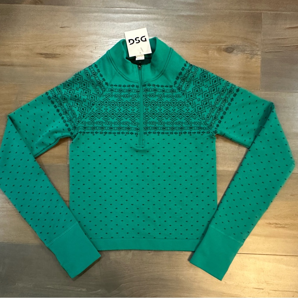 DSG momentum Seamless 1/4 zip sweater